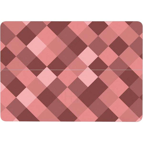 Autumn Red Geometric Surface Laptop Studio Skin
